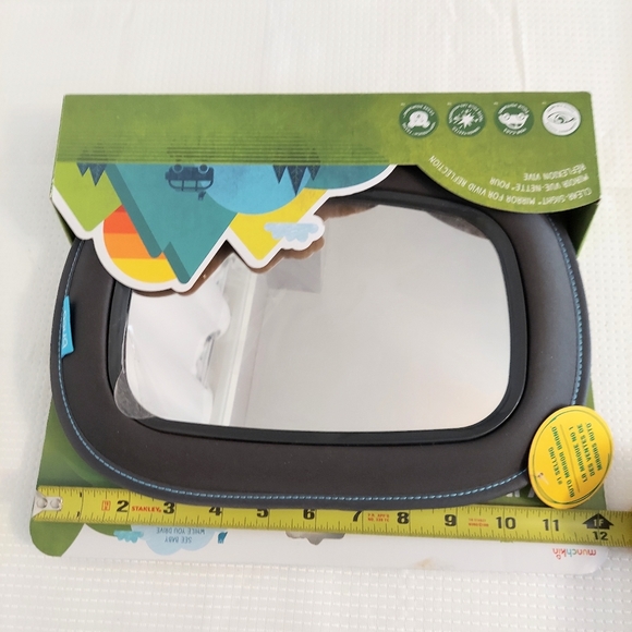 Brica Car Baby Mirror Reflection Clear Sight Multi Attach Shatterproof - Picture 4 of 6